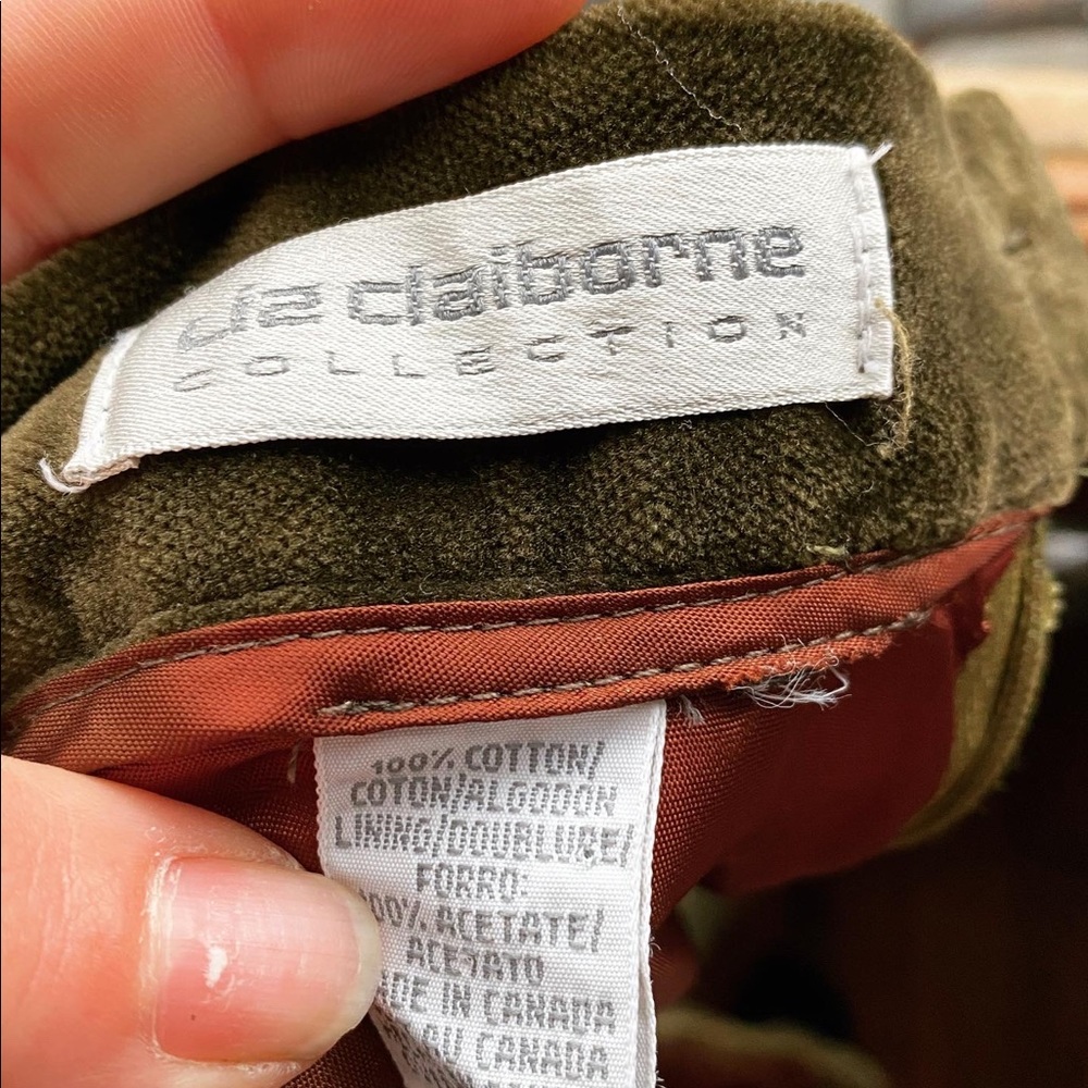 V I N T A G E Super High-Waisted Velour Pants - image 6